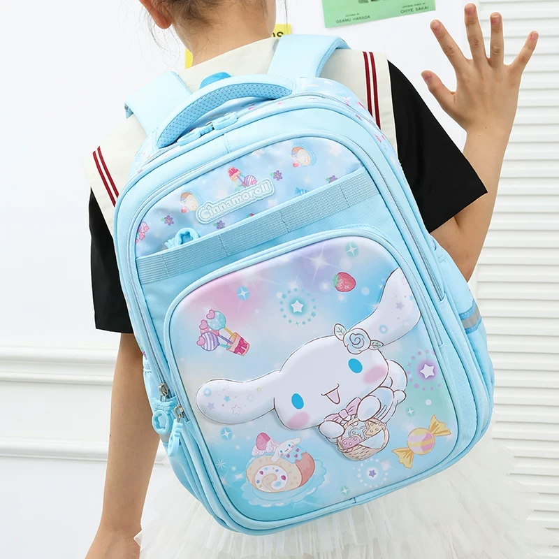 حقيبة ظهر للأطفال باللون السماوي