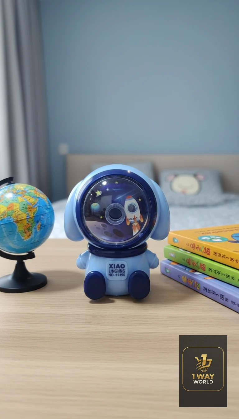 مبراة أقلام بتصميم كرتوني جذاب