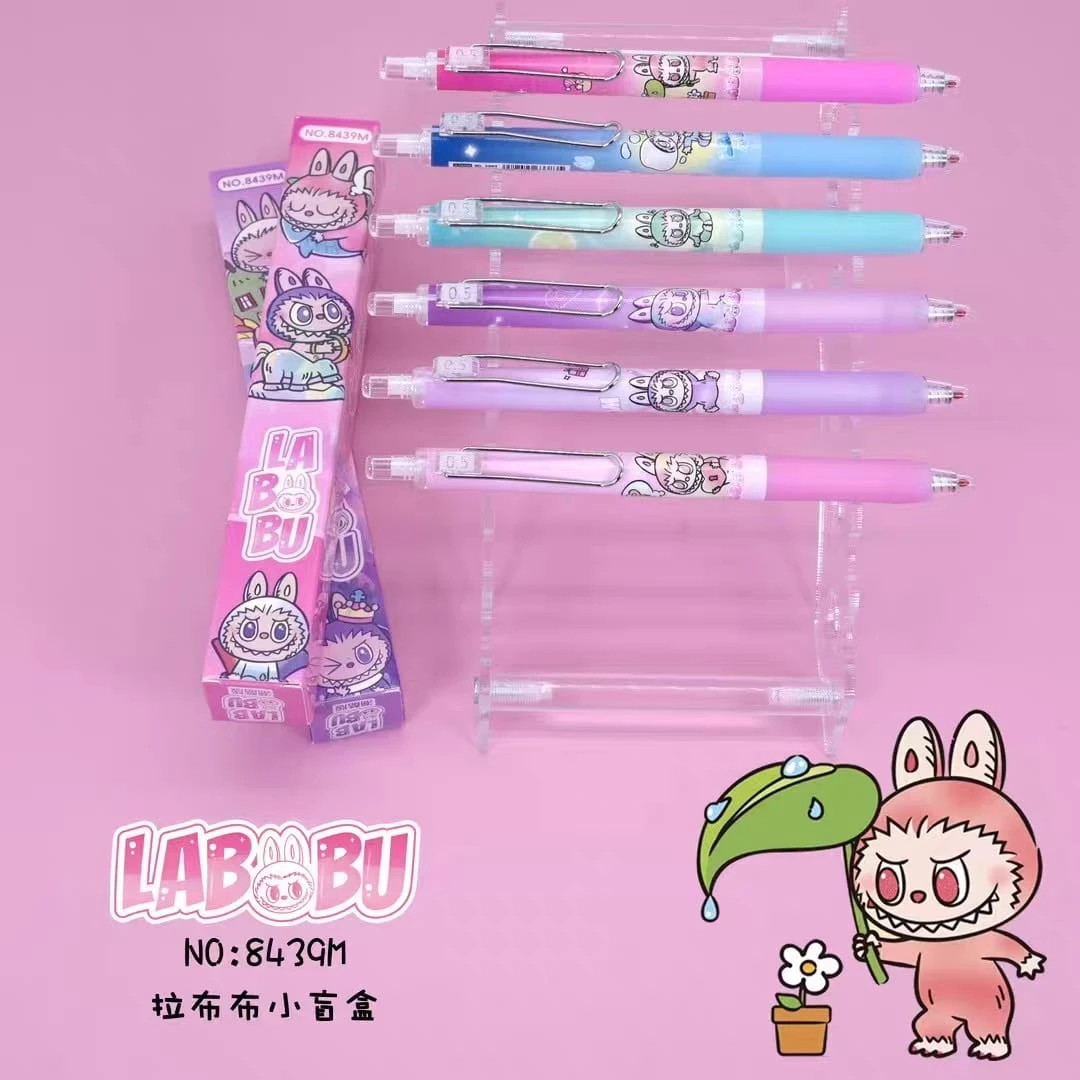 أقلام جيل مزينة بشخصيات كرتونية