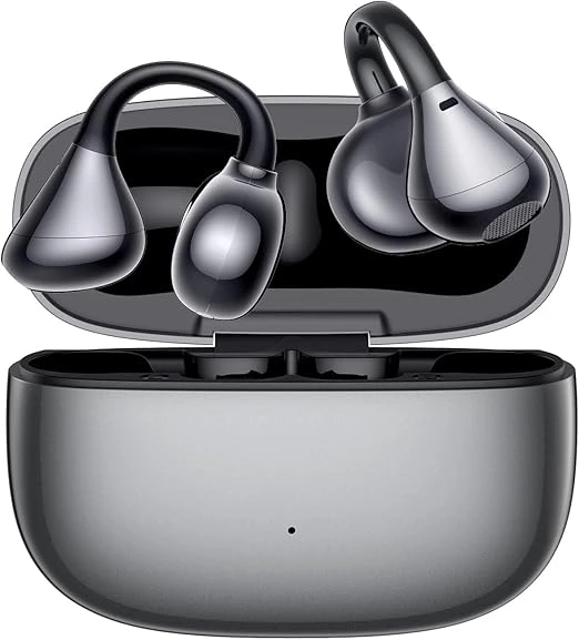 سماعات أذن لاسلكية رياضية مفتوحة بلوتوث 5.4 بمشغلات ديناميكية 12 ملم لمدة 20 ساع
