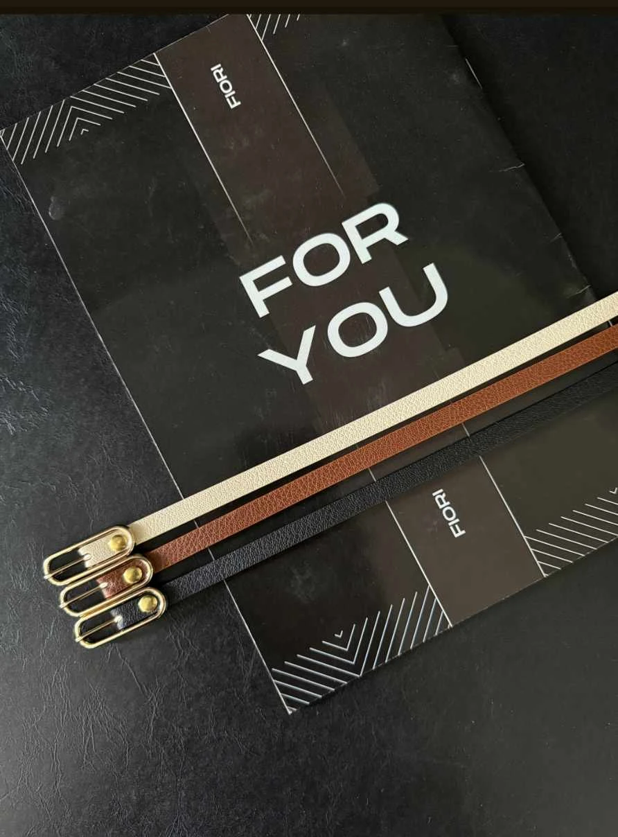 أحزمة جلدية فاخرة