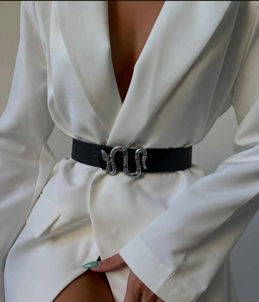 حزام جلد أنيق