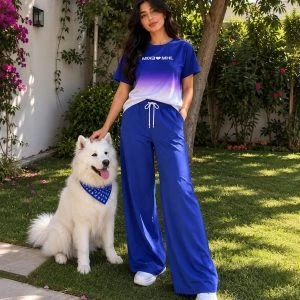 طقم شعيرات نسائية صيفي مريح وانيق للمنزل